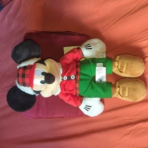 Disney Store Mickey Mouse Holiday Plush Christmas 2017